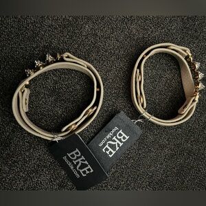 New BUCKLE bracelets